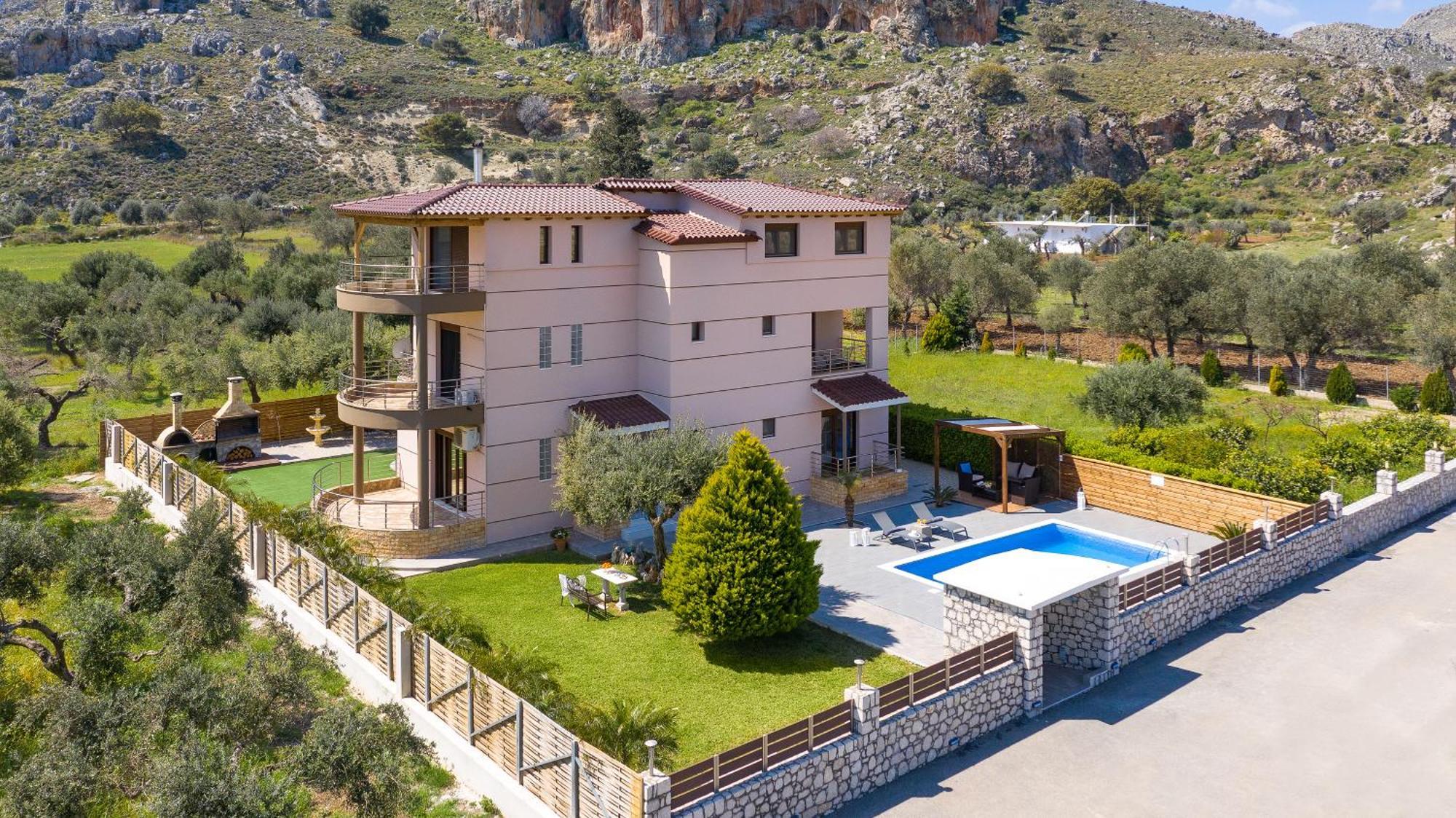 Costa Costa Villa - Luxury Villa Kolymbia Dış mekan fotoğraf